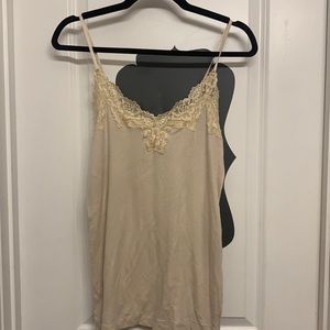 Cream colored cami